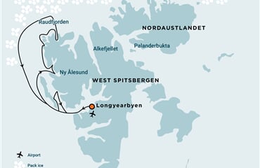 A Taste of North Spitsbergen - Compact Arctic Adventure (m/v Ortelius)