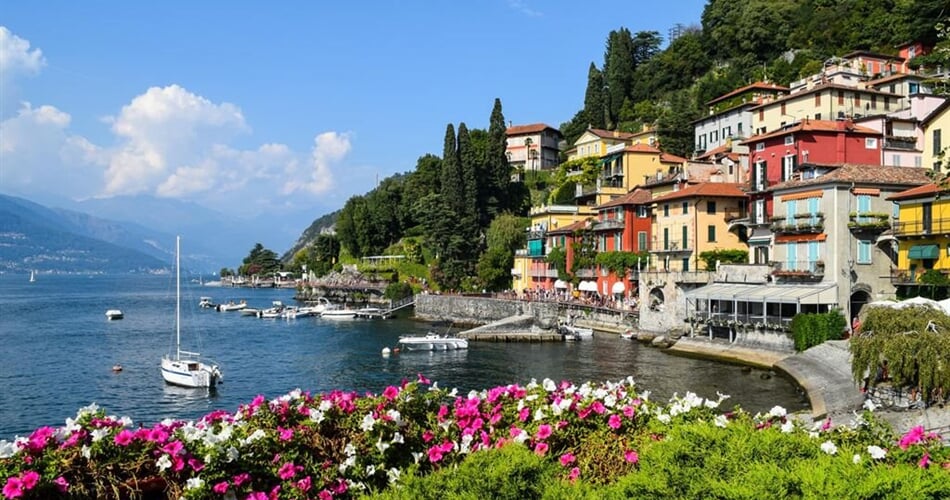 Město Lecco na břehu jezera Como - poznávací zájezdy do Itálie