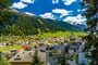 Horské středisko Davos - cyklistické zájezdy do Švýcarska