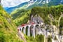 Most Landwasserviaduct - cyklistické zájezdy do Švýcarska