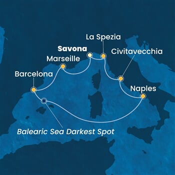 Trasa plavby CTO-SVN07A8W