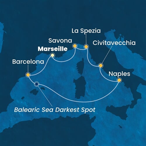 Trasa plavby CTO-MRS07A9N