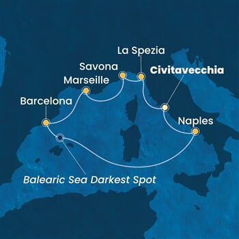 Trasa plavby CTO-CIV07A9U