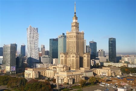 Varšava - Varšava (vlakem)