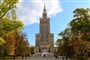Palác kultury a vědy ve Varšavě - vlakové zájezdy do Polska