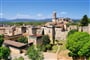 Centrum města Girona z hradeb - zájezdy do Katalánska
