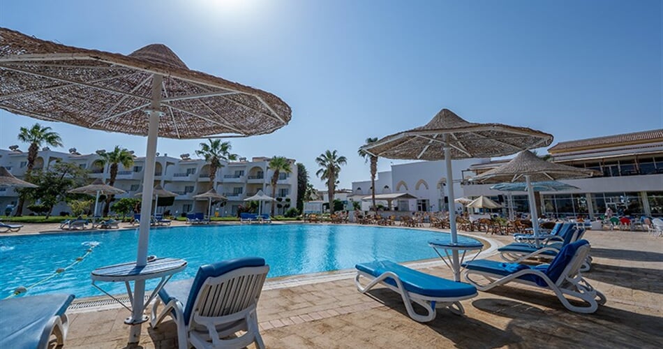 Hotel Jaz Palmariva Beach: fotografie vybavení exteriérů a interiérů ubytování.