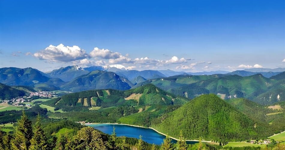 Ybbstalské alpy - pěší turistika v Dolním Rakousku