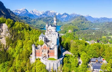 Bavorské Alpy - Hory okolo Zugspitze a pohádkové zámky