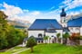 Kostel svatého Antona nad Garmisch-Partenkirchen - cestování po Německu