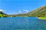 Jezero u Davosu - pěší turistika ve Švýcarsku