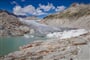 Švýcarský ledovec Rhonegletscher v sedle Furka Pass - zájezdy za přírodou do Švýcarska