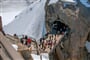 Vzdušná lávka na Aiguille du Midi u hory Mont Blanc - zájezdy do Francie