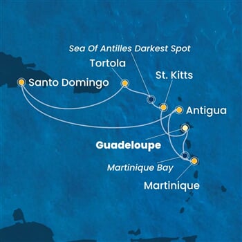 Trasa plavby CFA-PTP07A2C