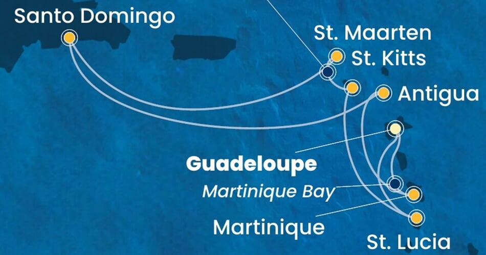 Trasa plavby CFA-PTP08A05