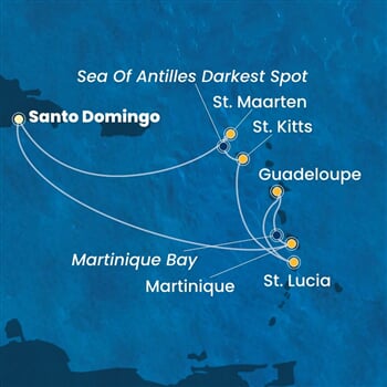 Trasa plavby CFA-SDQ07A13