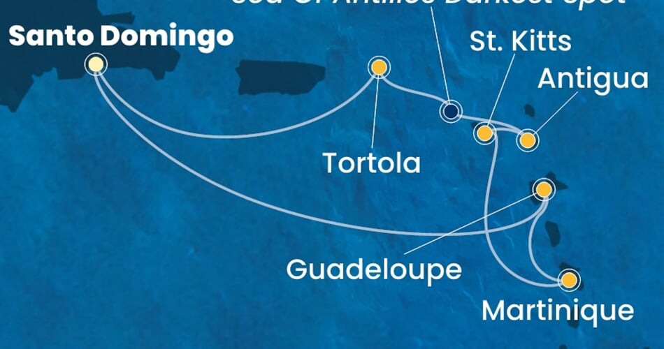 Trasa plavby CFA-SDQ07A14