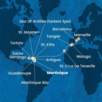 Trasa plavby CFA-FDF23A0C