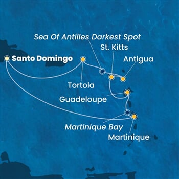 Trasa plavby CFA-SDQ07A16