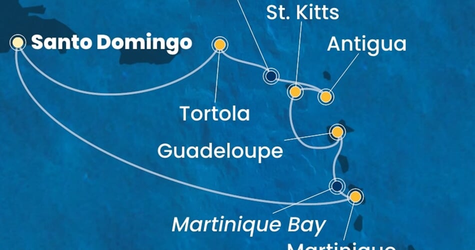 Trasa plavby CFA-SDQ07A16