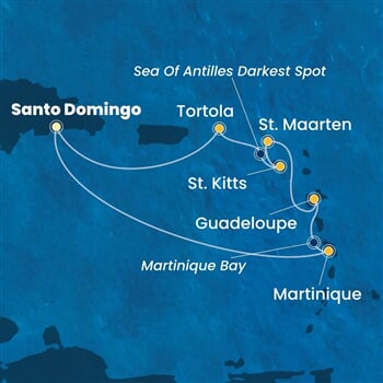 Trasa plavby CFA-SDQ07A17