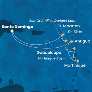 Trasa plavby CFA-SDQ07A19