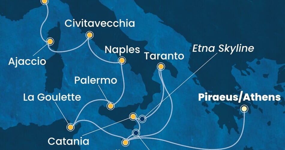 Trasa plavby CFS-ATH11A0H