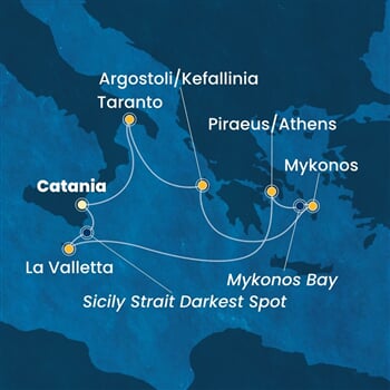 Trasa plavby CFS-CTA07A0Z