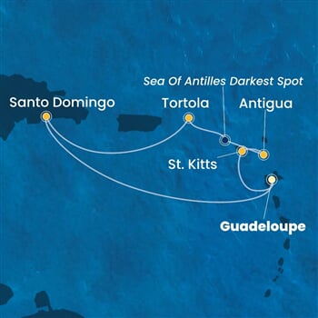 Trasa plavby CFA-PTP06A0D