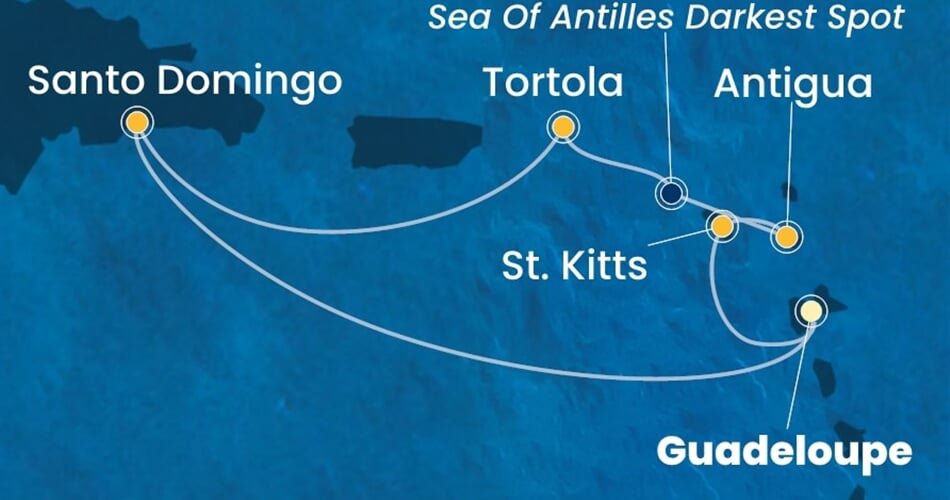 Trasa plavby CFA-PTP06A0D