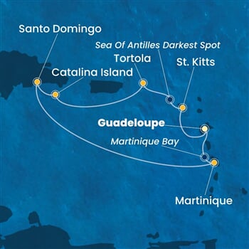 Trasa plavby CFA-PTP07A27