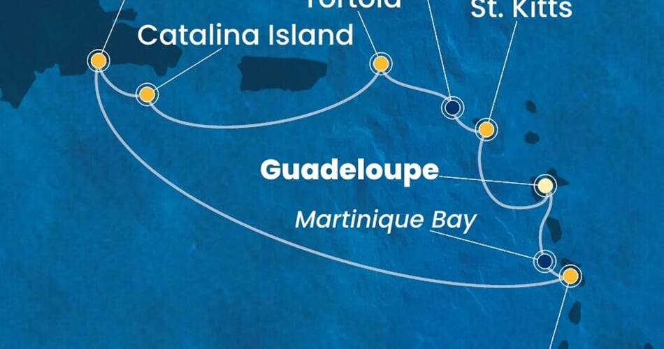 Trasa plavby CFA-PTP07A27