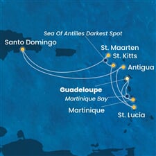 Costa Favolosa - Nizozemské Antily, Dominikán.rep. (Pointe-a-Pitre)