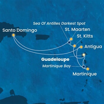 Trasa plavby CFA-PTP07A2A