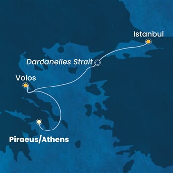 Trasa plavby CFO-ATH03A0H