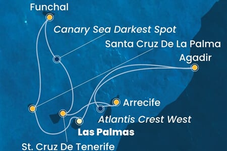Costa Fortuna - Španělsko, Portugalsko, Maroko (Gran Canaria)