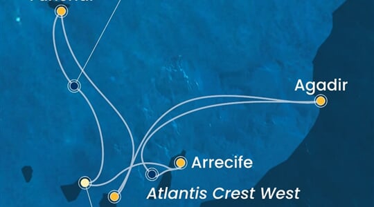 Costa Fortuna - Španělsko, Maroko, Portugalsko (Santa Cruz de Tenerife)