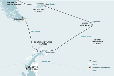 Falkland Islands, South Georgia & Antarctic Peninsula - Photography Special (m/v Plancius)