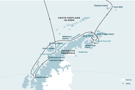 Antarctica - Elephant Island, Weddell Sea, Polar Circle (m/v Plancius)
