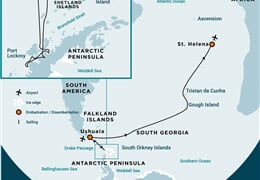 Atlantic Odyssey, incl. Antarctic Peninsula to St. Helena (m/v Plancius)