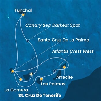 Trasa plavby CFO-TCI07A20