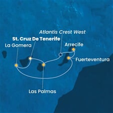 Costa Fortuna - Španělsko (Santa Cruz de Tenerife)