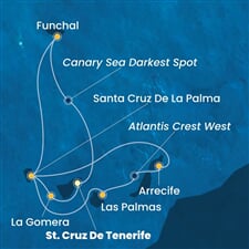 Costa Fortuna - Španělsko, Portugalsko (Santa Cruz de Tenerife)