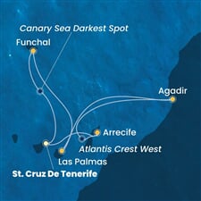 Costa Fortuna - Španělsko, Maroko, Portugalsko (Santa Cruz de Tenerife)