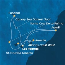 Costa Fortuna - Španělsko, Portugalsko, Maroko (Gran Canaria)