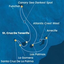 Costa Fortuna - Španělsko, Portugalsko (Santa Cruz de Tenerife)
