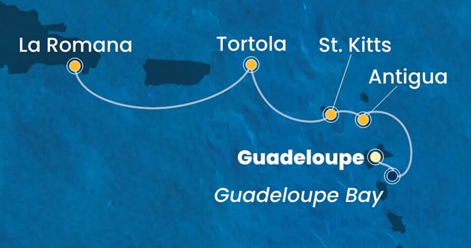 Trasa plavby CFS-PTP04A06