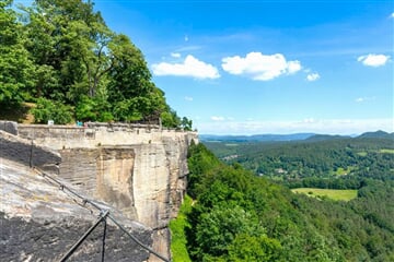 Sasko - Saské Švýcarsko II: stolové hory a Königstein