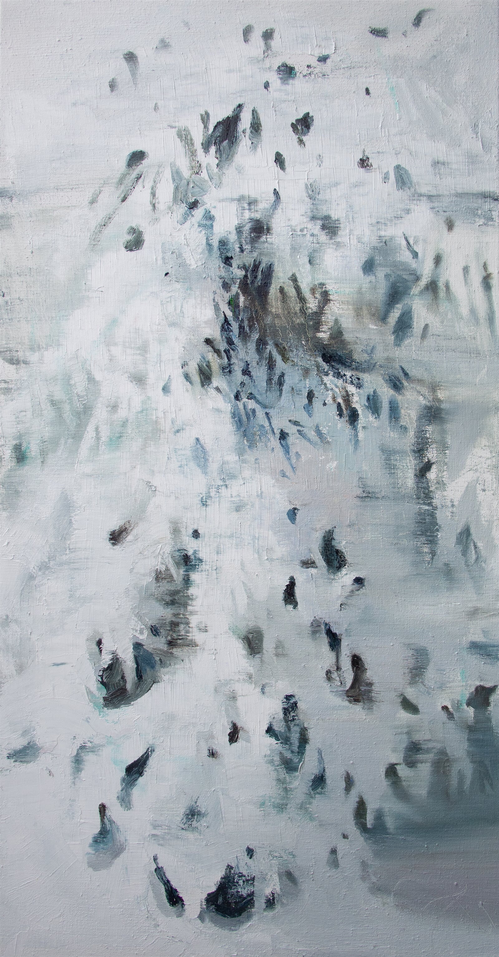Adéla Topolová: Smrk sněžný, 115 × 60 cm