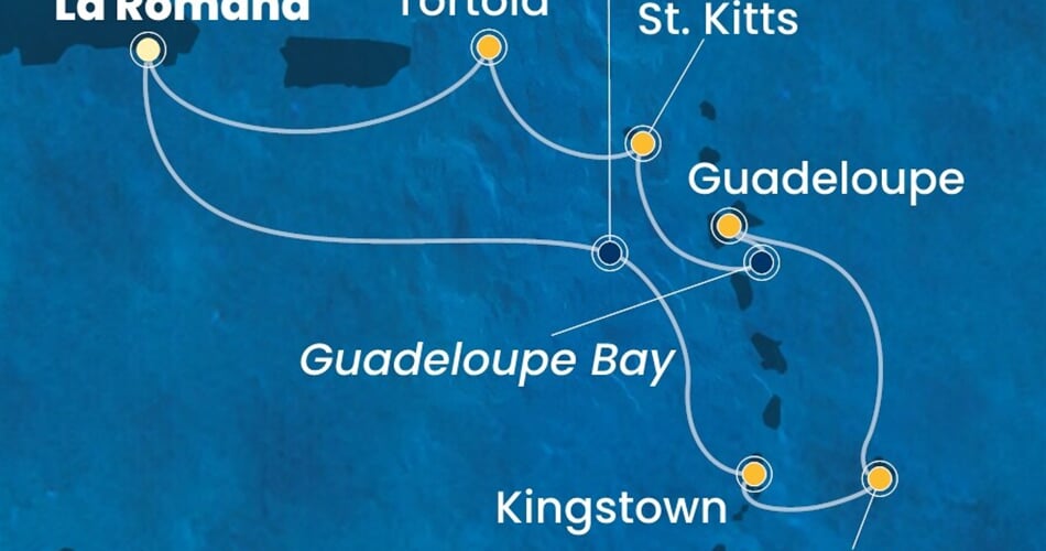 Trasa plavby CFS-LRM07A2E